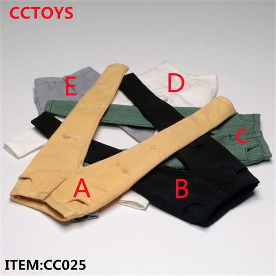 CCTOYS 1/6 CC025 women's casual pierced Slim Fit Jeans