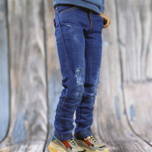 ACNTOYS 1/6 Ripped, distressed jeans